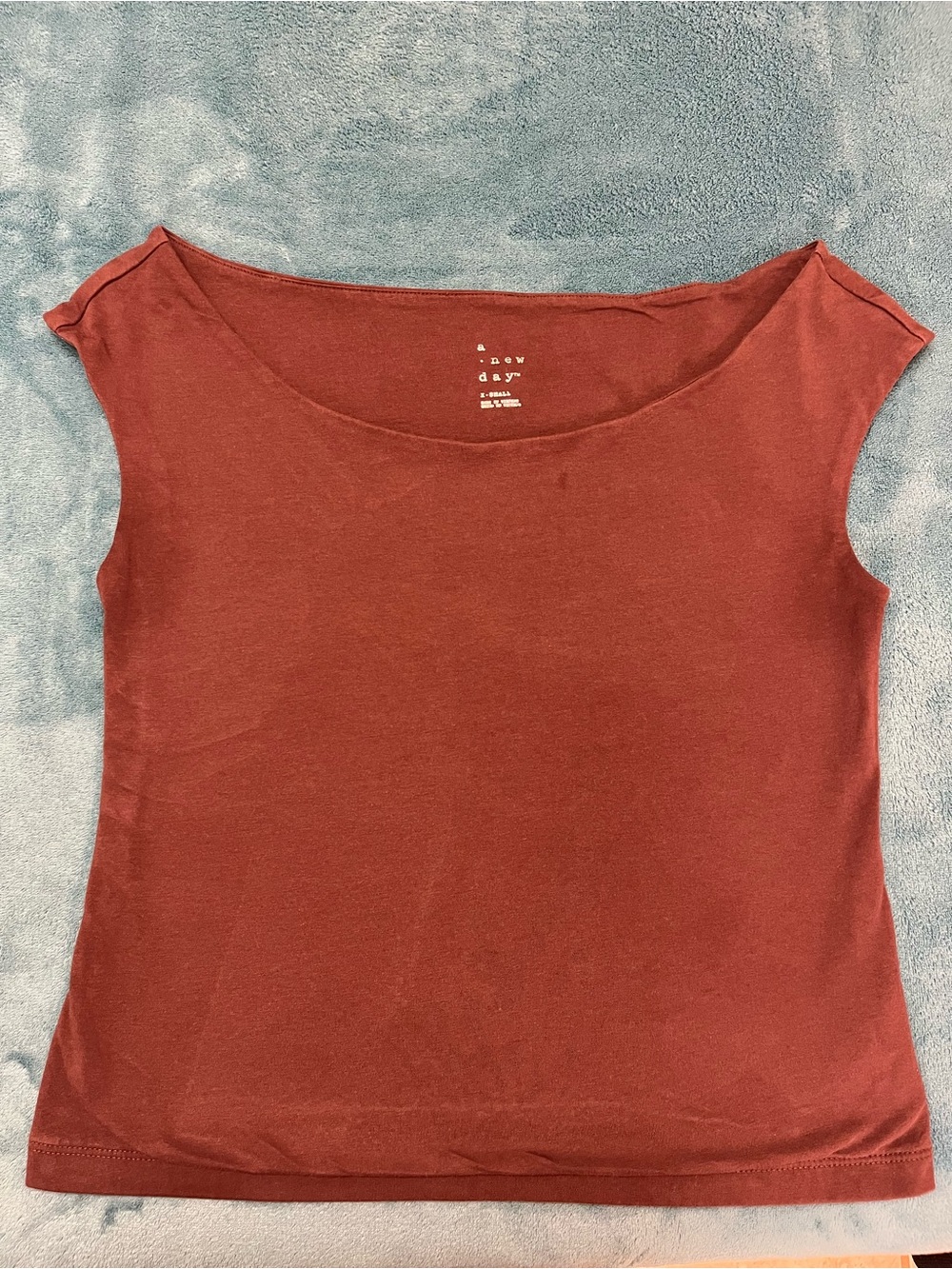 a new day Women's Scoop Neck Tank Top - Rust